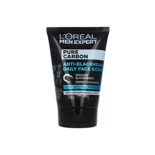 L'Oréal Pure Carbon Anti-Blackhead Daily Face Scrub - 100 ml