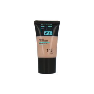 Fit Me Matte + Poreless Fond de teint - 115 Ivory - 18 ml