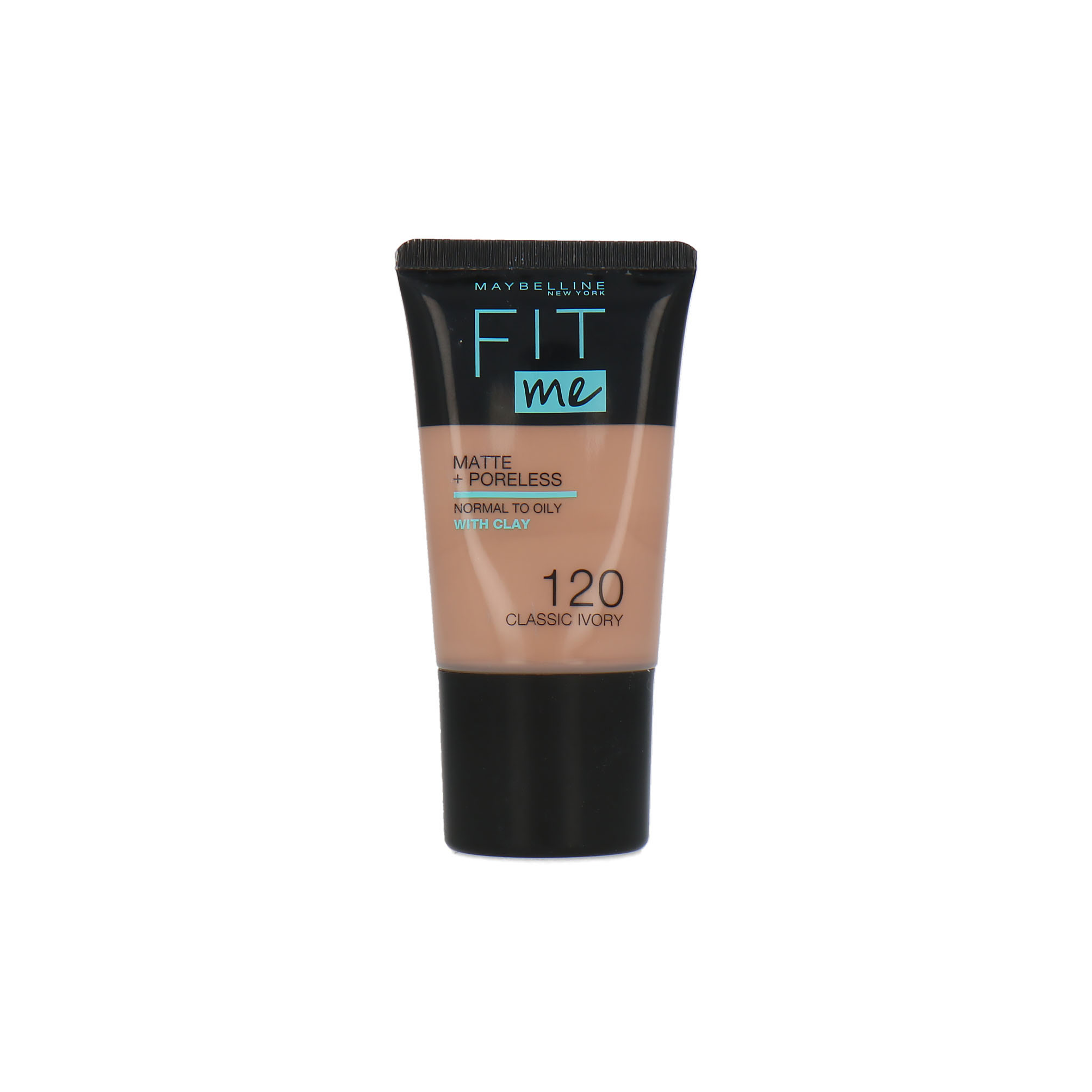 Maybelline Fit Me Matte + Poreless Fond de teint - 120 Classic Ivory - 18 ml