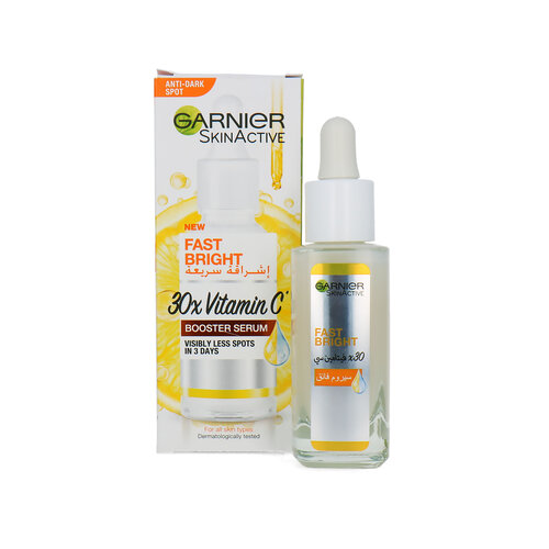 Garnier SkinActive Fast Bright Booster Serum - 30 ml