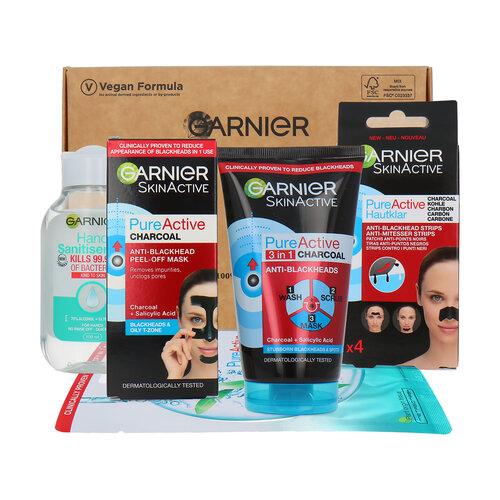 Garnier Pure Active Charcoal Set - 300 ml Garnier Pure Active Charcoal Set - 300 ml