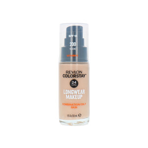 Colorstay Fond de teint avec pompe - 200 Nude (La peau grasse)
