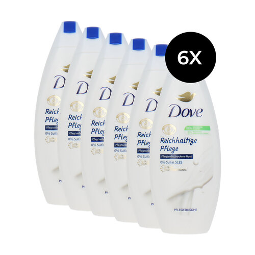 Dove Deeply Nourishing Shower Cream - 6 x 250 ml