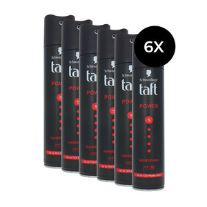 Taft Power Hairspray 5 - 6 x 250 ml