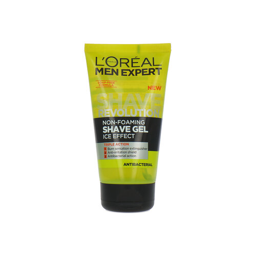L'Oréal Men Expert Non-Foaming Shave Gel Ice Effect - 150 ml