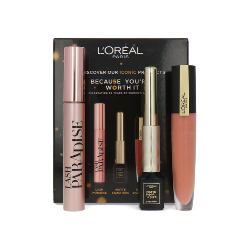 L'Oréal Rediscover Our Iconic Products Ensemble-Cadeau