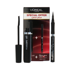 Telescopic Lift + Eyeliner Ensemble-Cadeau - Black
