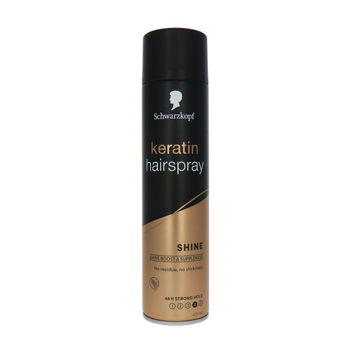 Schwarzkopf Keratin Hairspray 400 ml - Extra Strong Hold Schwarzkopf Keratin Hairspray 400 ml - Extra Strong Hold