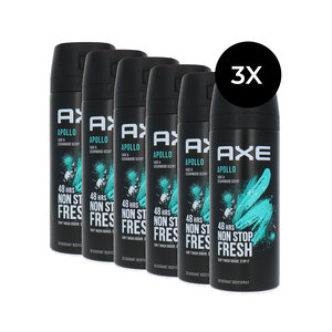 48 H Fresh Deodorant Spray Apollo - 6 x 150 ml