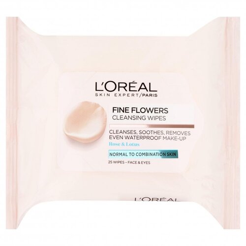 L'Oréal Skin Expert Fleurs Rares Lingettes Démaquillantes (25 lingettes)