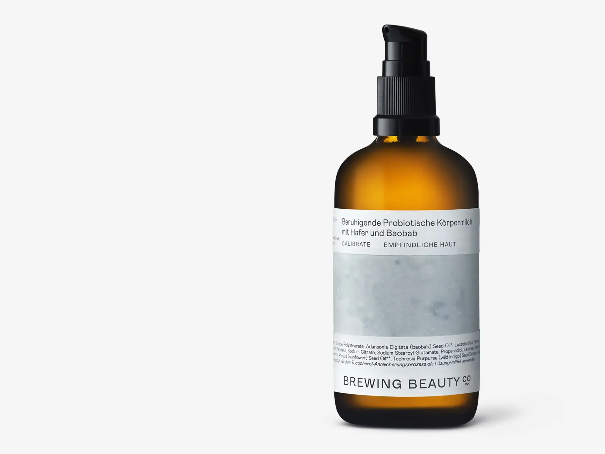 CALIBRATE Wohltuende Probiotik-Körpermilch mit Hafer und Baobab