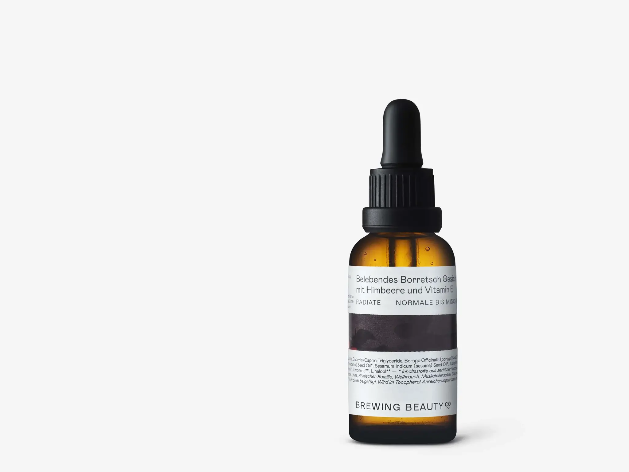 RADIATE Radiant Borage Face Oil with Raspberry and Vitamin E