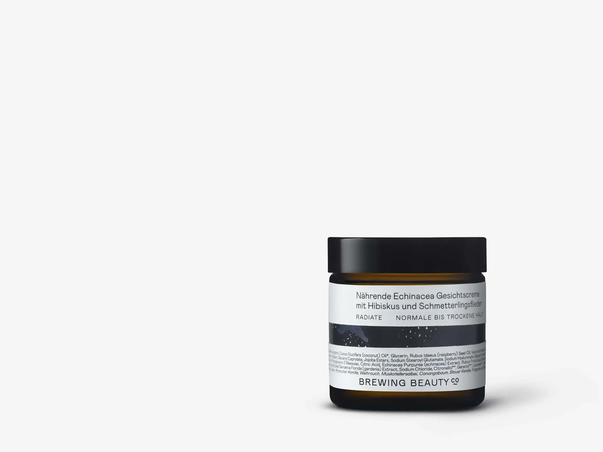 RADIATE Moisturising Echinacea Face Cream with Hibiscus and Butterfly Bush