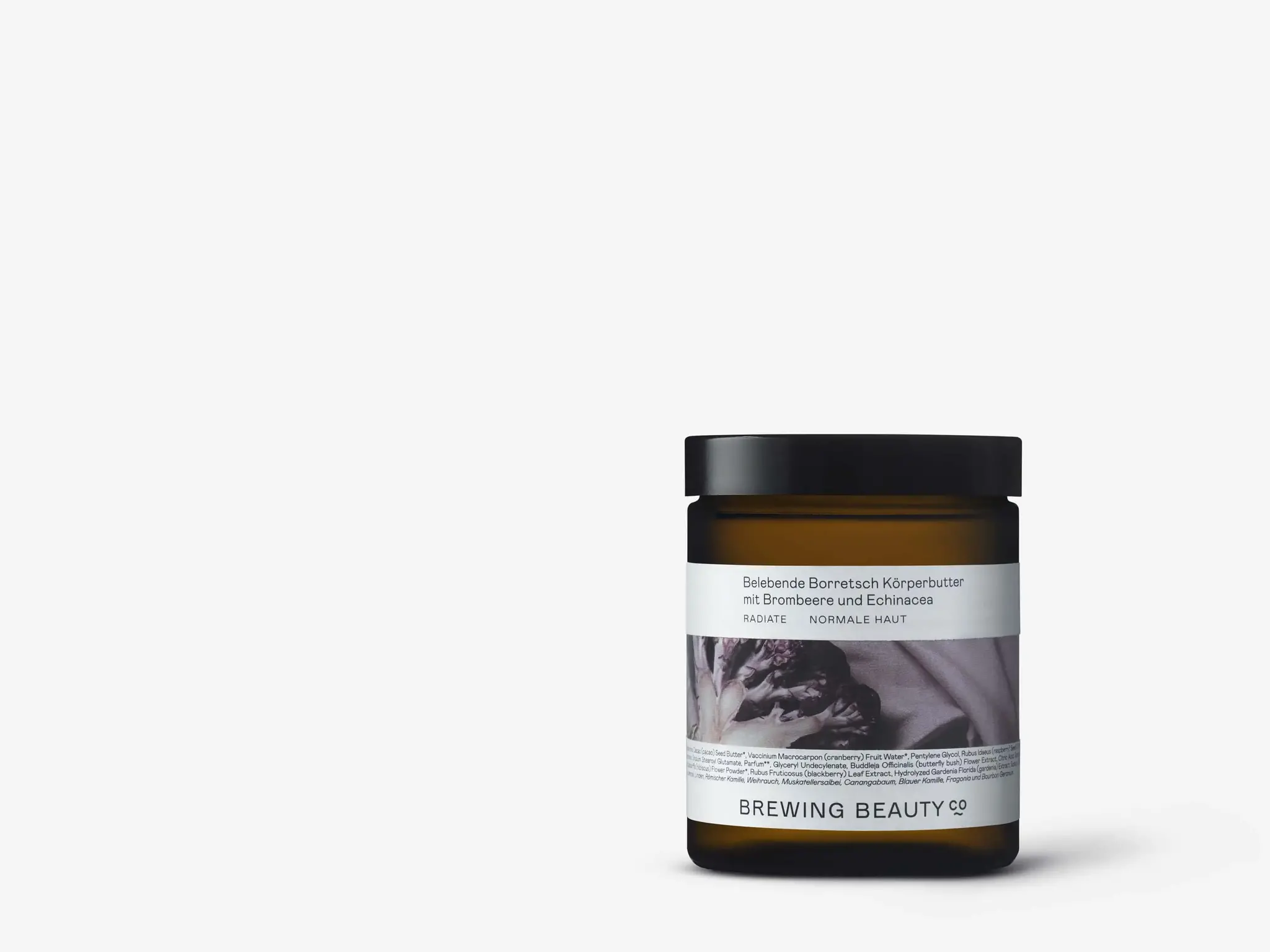 RADIATE Moisturising Borage Body Butter with Blackberry and Echinacea