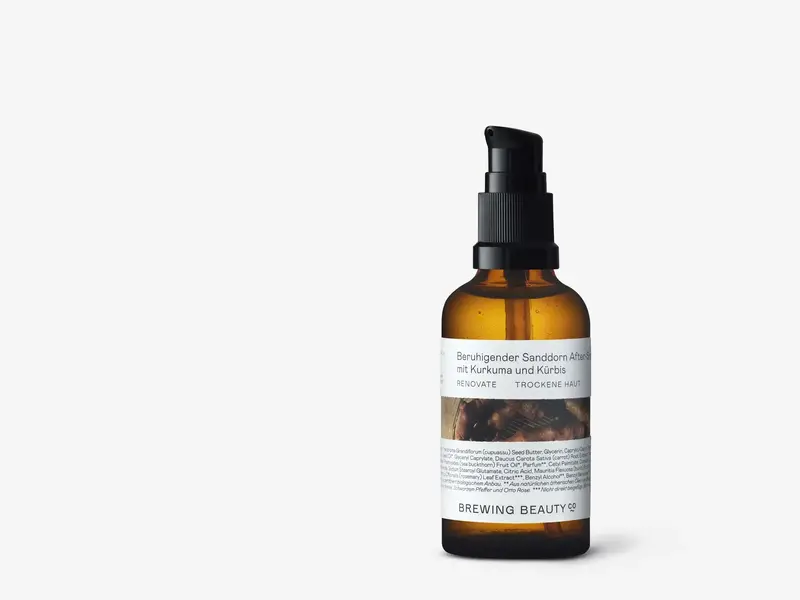 RENOVATE Regenerating Sea Buckthorn After-Shave Balm with Turmeric and Pumpkin