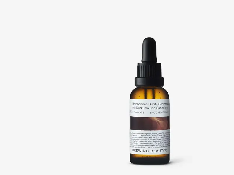 RENOVATE Replenishing Buriti Face Serum with Turmeric and Sea Buckthorn