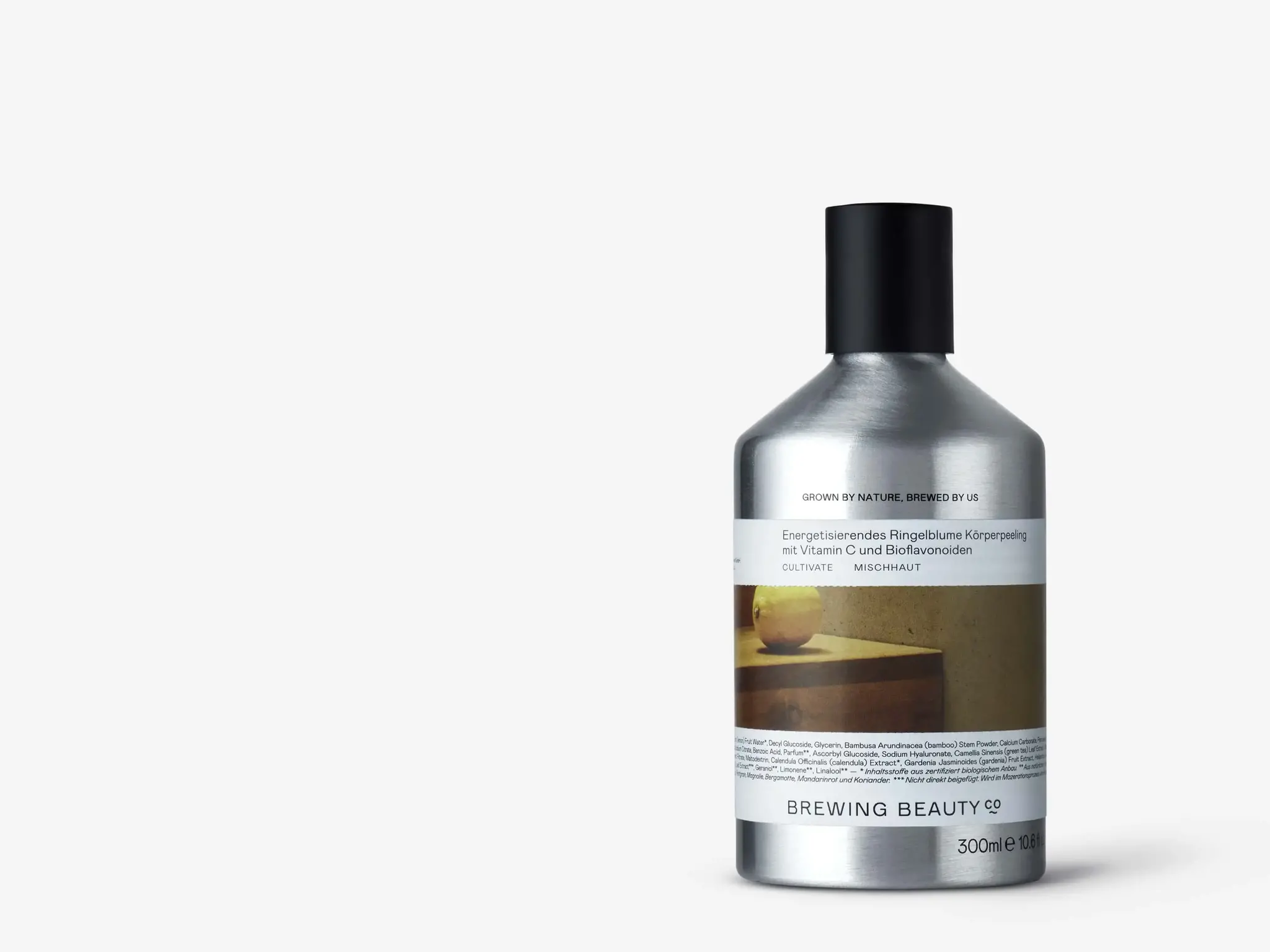 CULTIVATE Energetisierendes Ringelblume-Körperpeeling mit Vitamin C und Bioflavonoiden