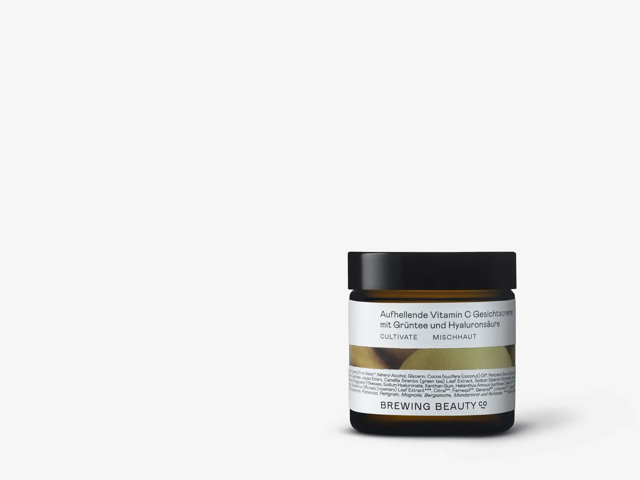 CULTIVATE Revitalising Vitamin C Face Moisturiser with Green Tea and Hyaluronic Acid