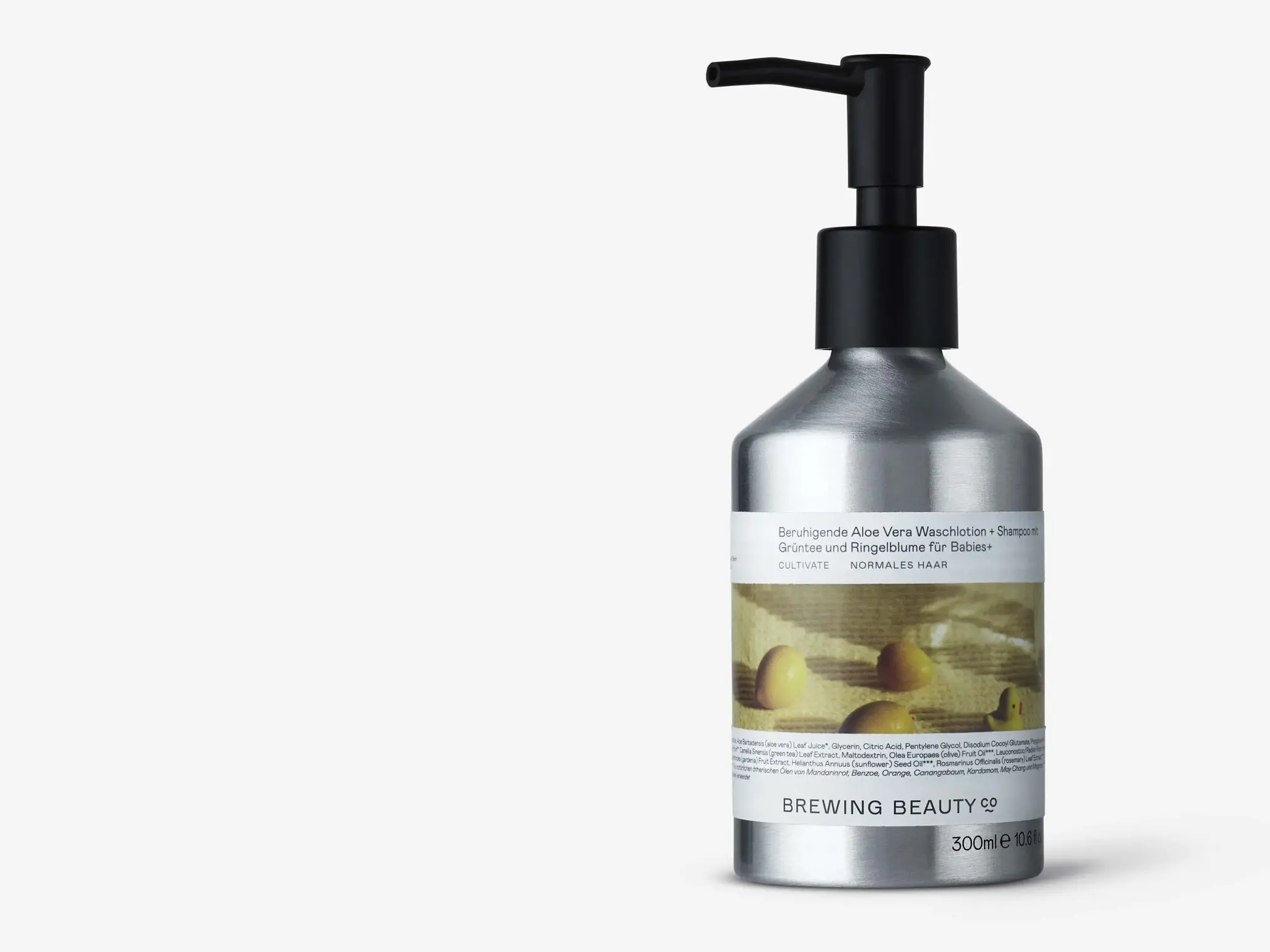 CULTIVATE Uplifting Calendula Wash Lotion & Shampoo with Essential Citrus Oils