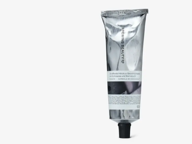 RADIATE Firming Hibiscus Face Mask with Echinacea and Borage