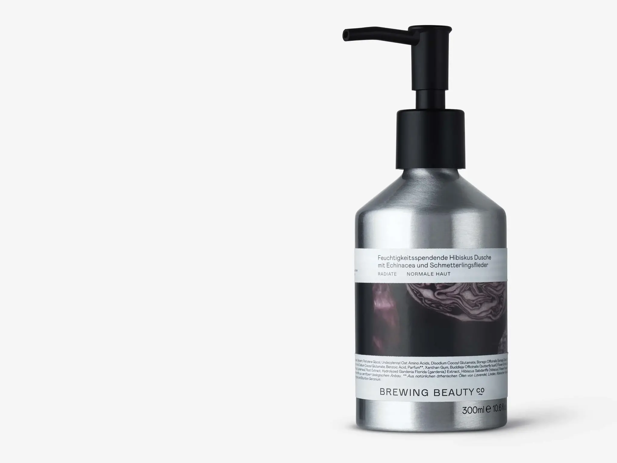 RADIATE Feuchtigkeitsspendende Hibiskus-Dusche mit Echinacea und Schmetterlingsflieder