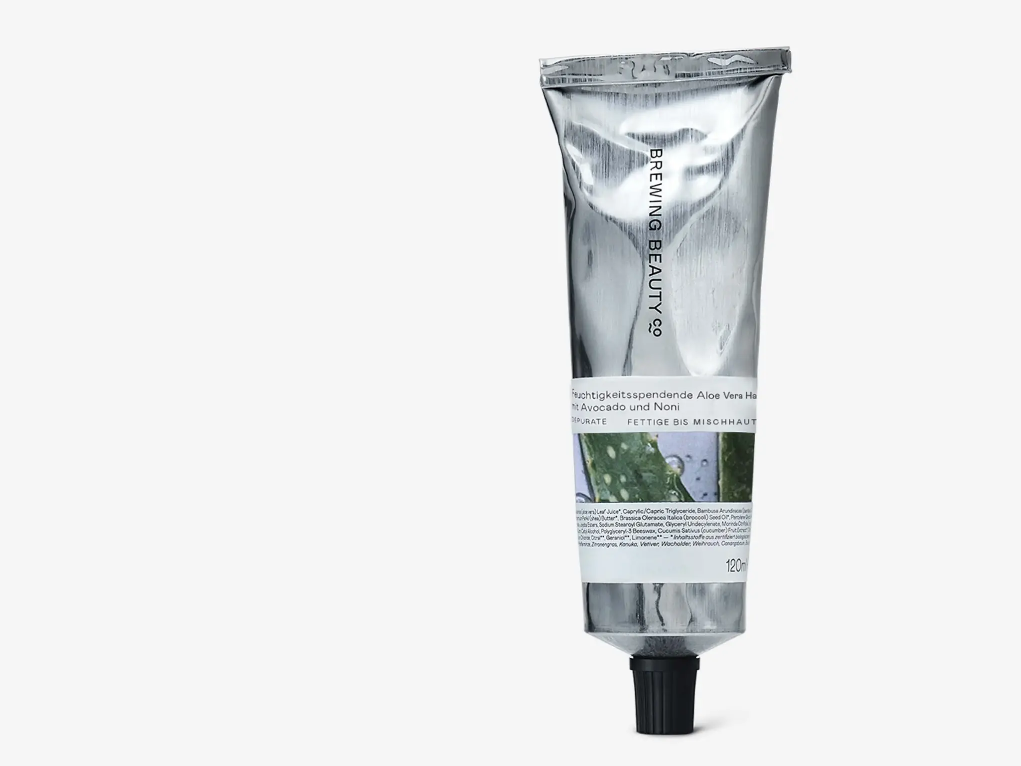 DEPURATE Erfrischende Aloe-Vera-Handcreme mit Avocado und Noni