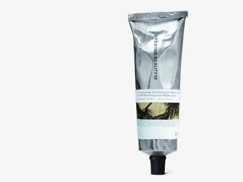 DEPURATE Refreshing Lemongrass Deo-cream with Peppermint and Arrow Root