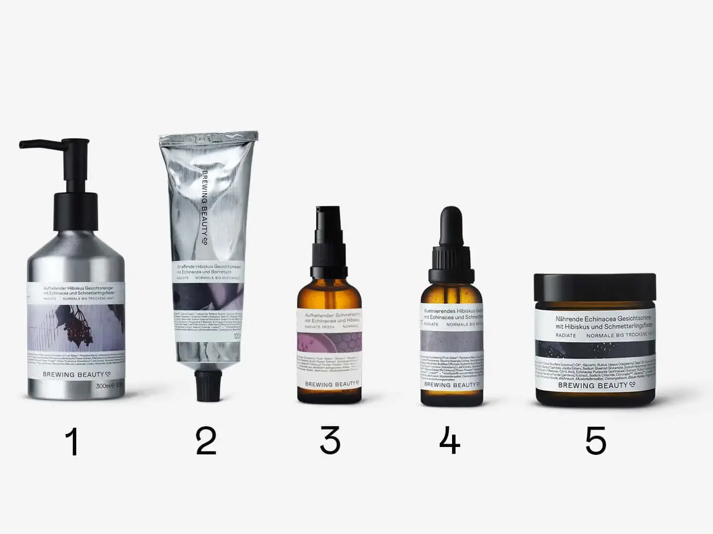 RADIATE Morgendliche Hautpflege-Routine