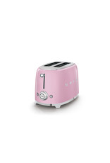 Smeg Broodrooster 2x2 TSF01PKEU Roze