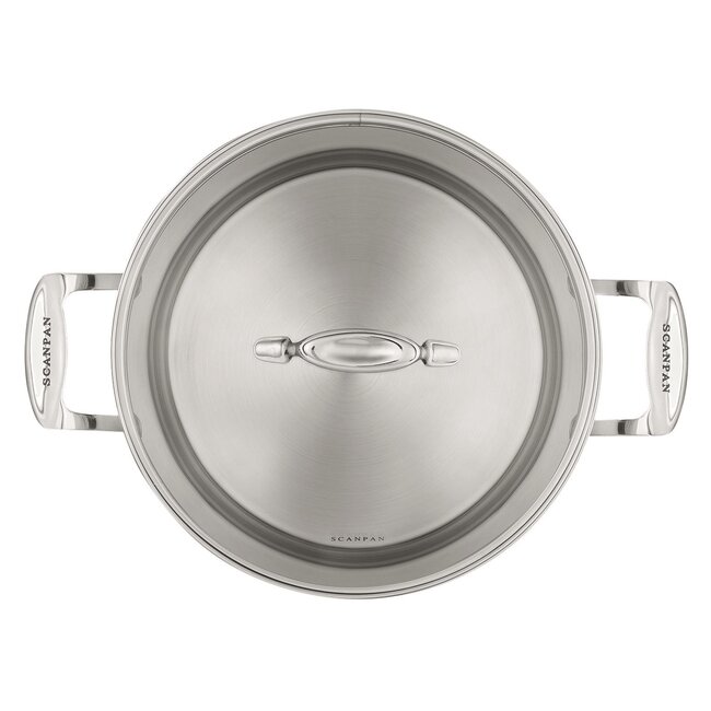 Scanpan Soeppan Impact met glazen deksel - 11 L / 26 cm