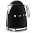 Smeg Waterkoker KLF03BLEU Zwart 1.7 liter