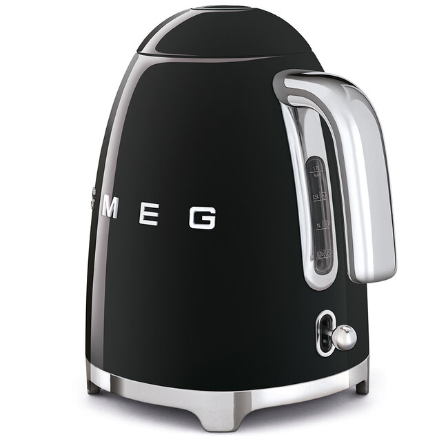 Smeg Waterkoker KLF03BLEU Zwart 1.7 liter