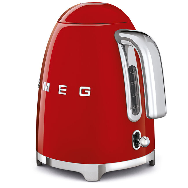 Smeg Waterkoker KLF03RDEU Rood 1.7 liter