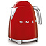 Smeg Waterkoker KLF03RDEU Rood 1.7 liter