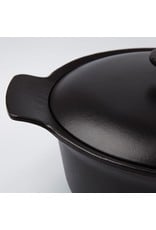 BergHOFF BergHoff. Ron Line kookpot met deksel 24 cm gietijzer zwart