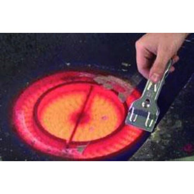 Gefu Kookplaatkrabber Polito Krachtige Reiniger voor glazen kookplaten