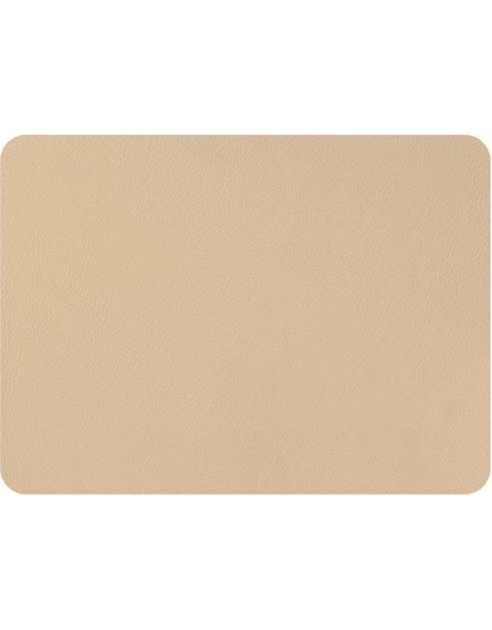 Mesapiu Placemat Rechthoek Lederlook Sand