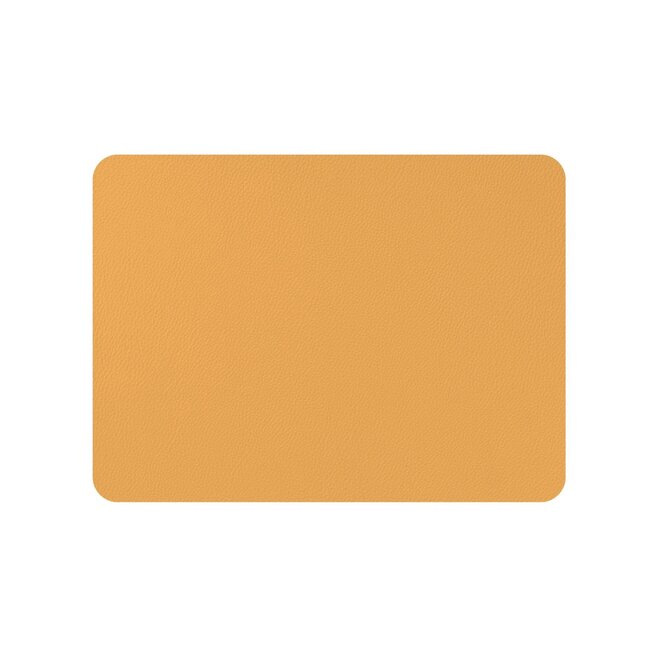 Mesapiu Placemat Rechthoek Lederlook Camel