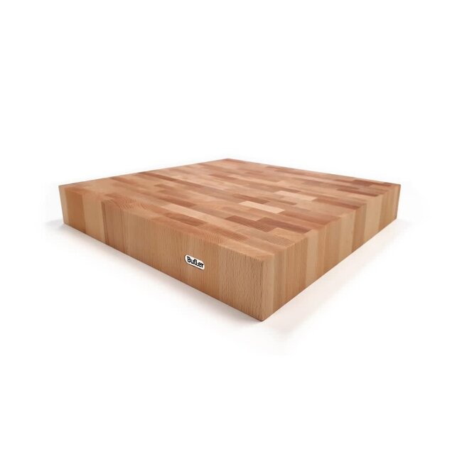 Butler Hakblok Beukenhout Kopshout - 40x40x6 cm