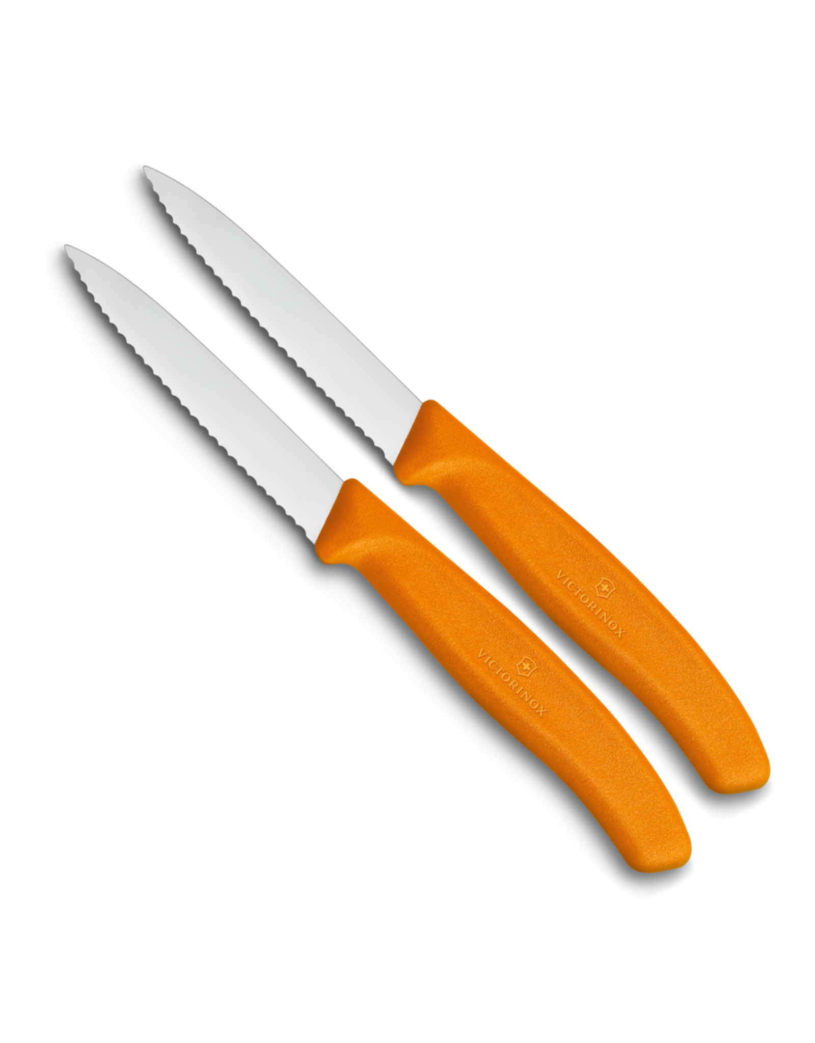 Victorinox Schilmesje Gekarteld Oranje - 2 Stuks