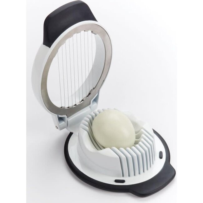 OXO Good Grips Eiersnijder – Voor Perfecte Plakjes – Met RVS Snijdraden