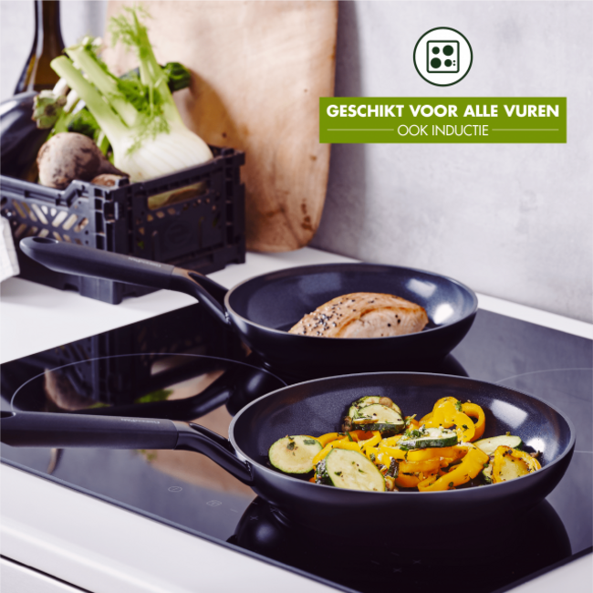 Greenpan Koekenpan Smart Shape Keramische anti-aanbaklaag24cm