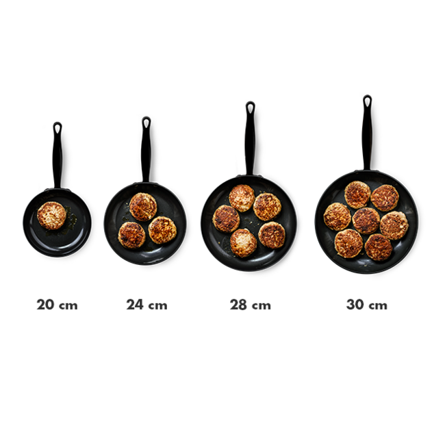 Greenpan Set van 2 Koekenpannen Smart Collection 20 +  28cm - Duurzame keramische anti-aanbaklaag