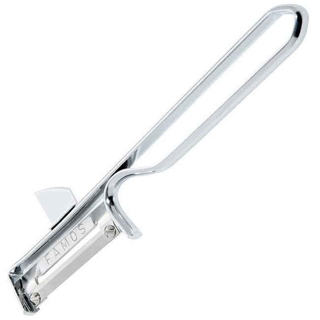 Westmark Dunschiller Famos – RVS groente- en aardappelschiller met beweegbaar mes