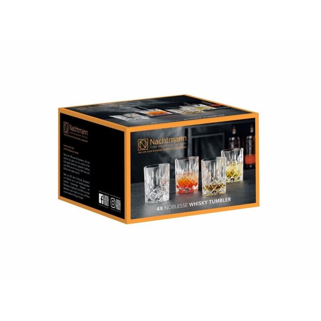 Nachtmann Whiskyglas Noblesse  295 ml, set 4 stuks