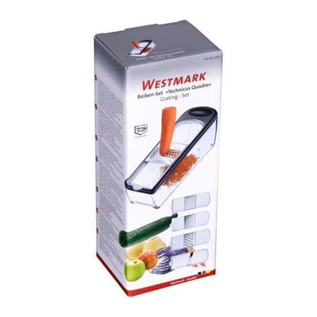 Westmark Rasp Technicus Quadro Met 4 Raspen