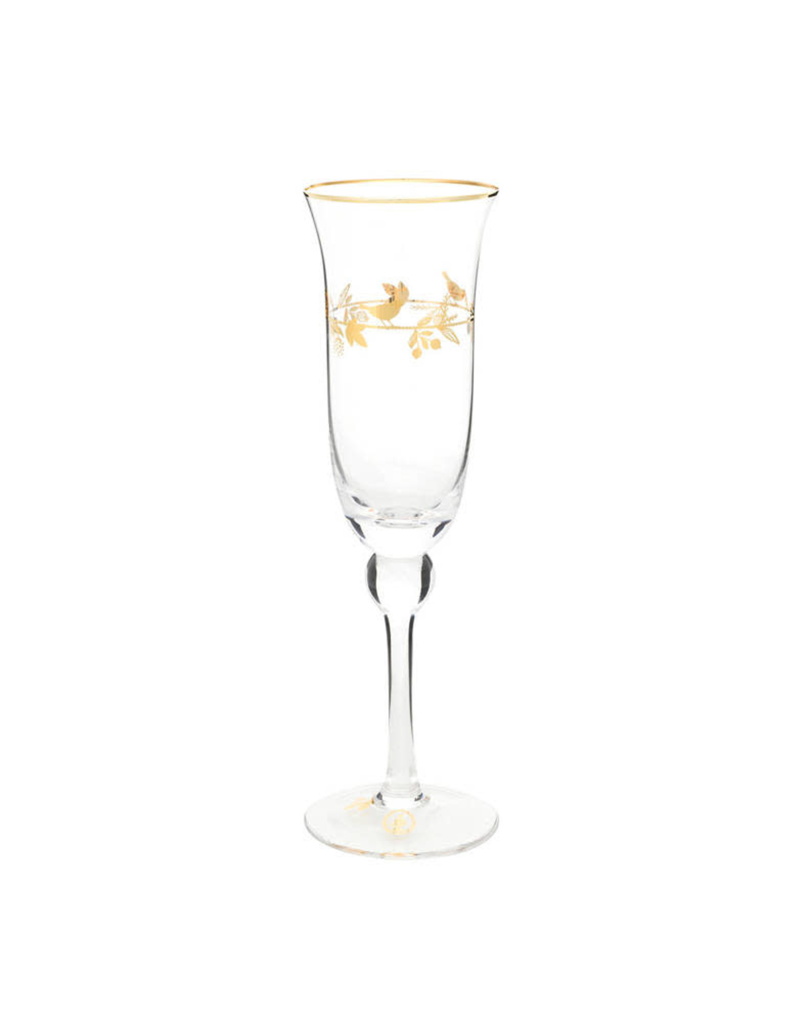 Pip-Studio. Champagne Glass Winter Wonderland Gold 220ml