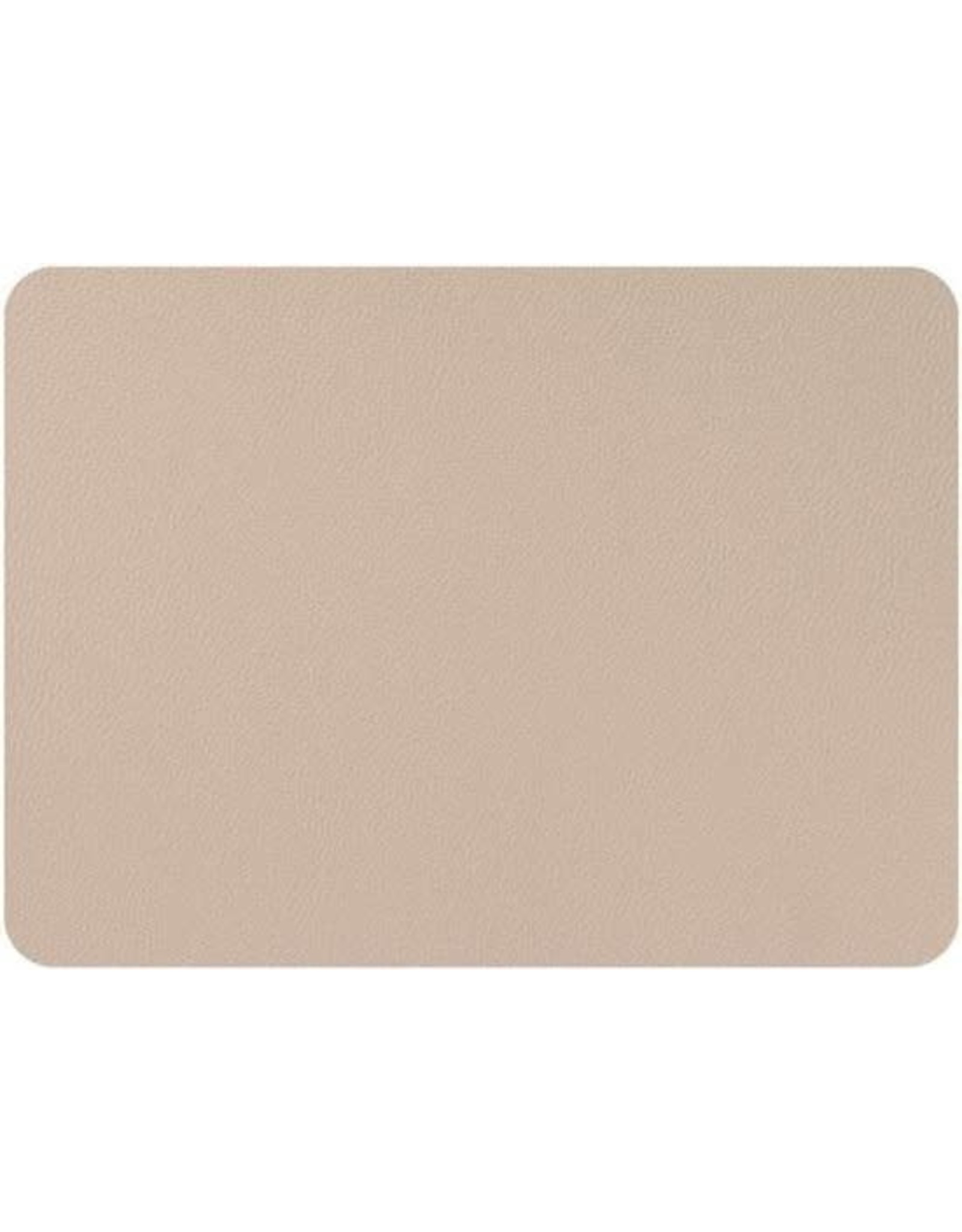 Mesapiu Placemat Rechthoek Lederlook Taupe