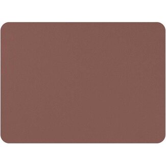 Mesapiu Placemat Rechthoek Lederlook Bruin