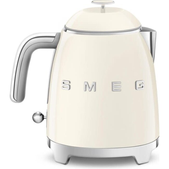 Smeg KLF05CREU Retro Mini Waterkoker Jaren '50 – 0,8 Liter – 1400W – Crème